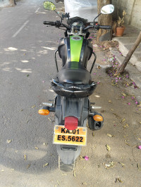 Black And Green Yamaha FZ-S