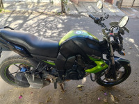 Black And Green Yamaha FZ-S