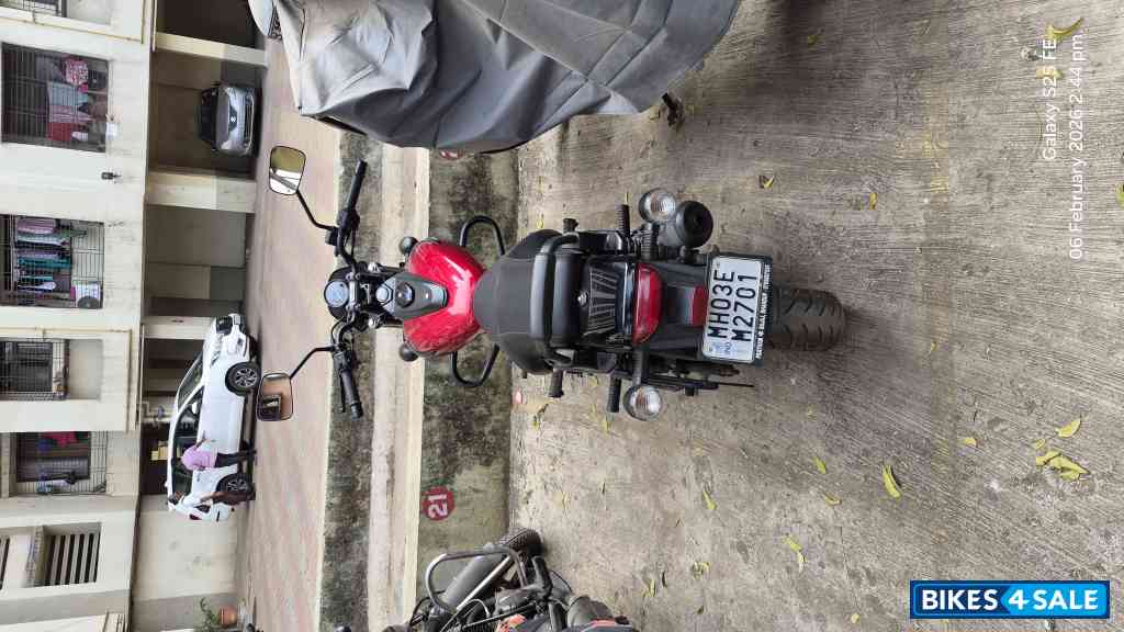 Wine Red Bajaj Avenger Street 160 BS6