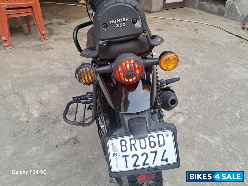 Dapper Green Royal Enfield Hunter 350 Metro