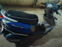 Blue TVS Zest 110 Matte Series