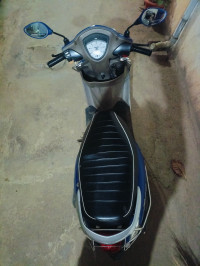 Blue TVS Zest 110 Matte Series