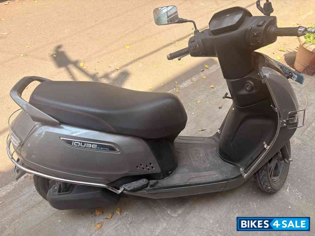 Grey TVS iQube Electric