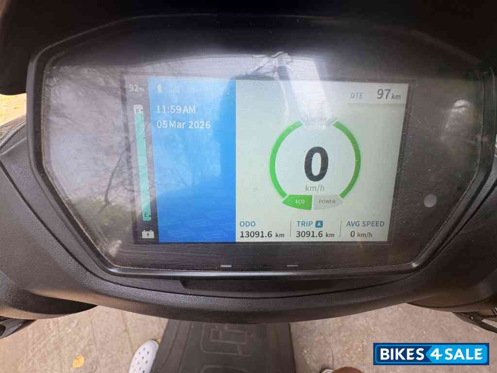 Grey TVS iQube Electric