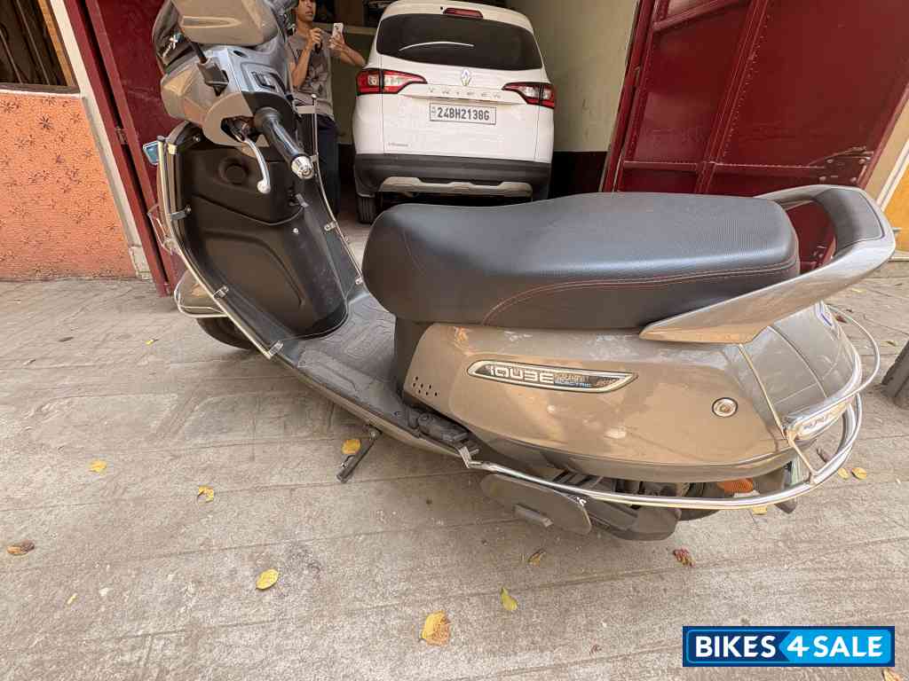 Grey TVS iQube Electric