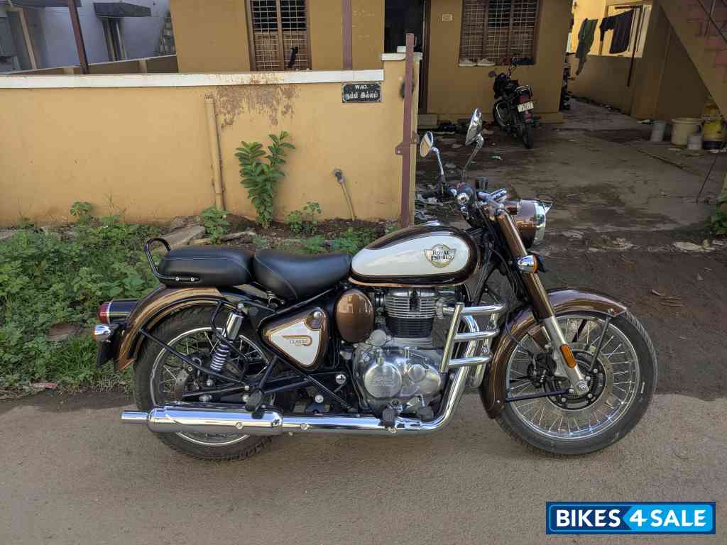 Medallion Bronze Royal Enfield Classic 350 Dual Channel BS6