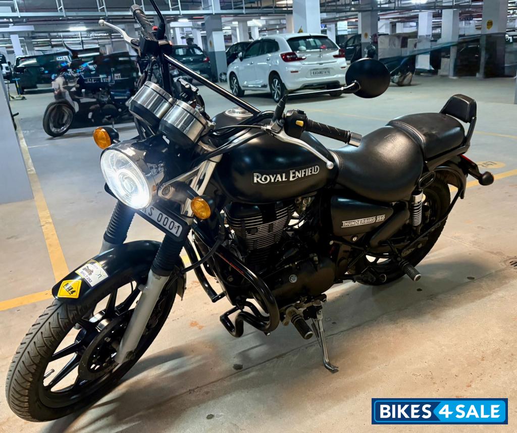Matt Black Royal Enfield Thunderbird 350