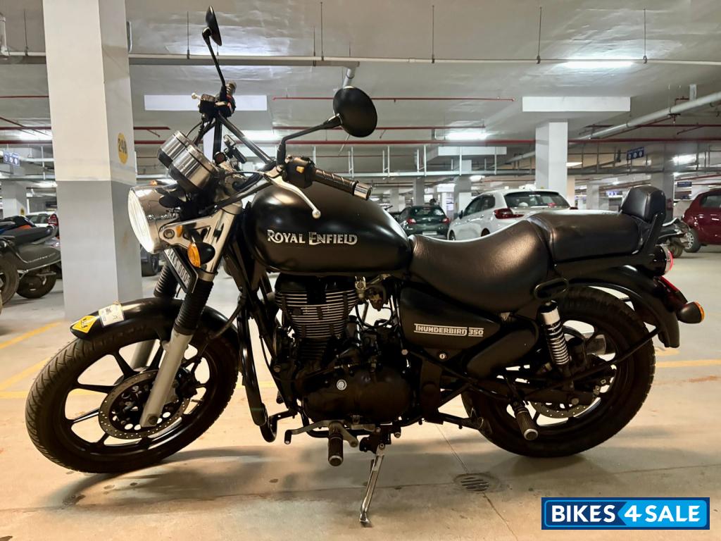 Matt Black Royal Enfield Thunderbird 350
