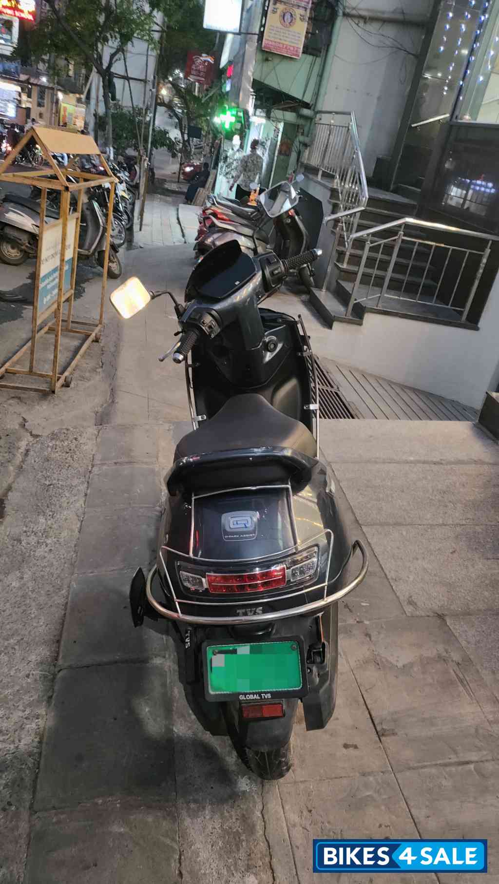 Mercury Grey TVS iQube S Mercury Grey TVS iQube S