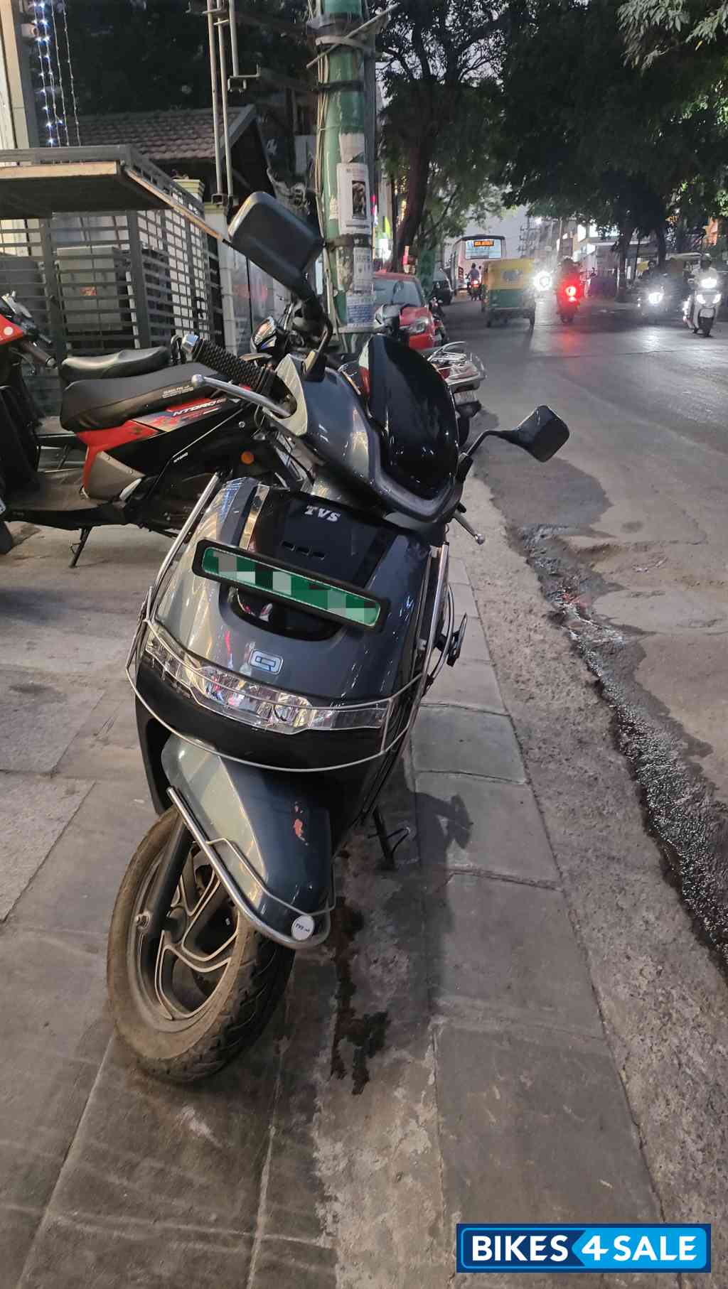 Mercury Grey TVS iQube S Mercury Grey TVS iQube S