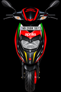 Red-black Aprilia SR 160 Race ABS