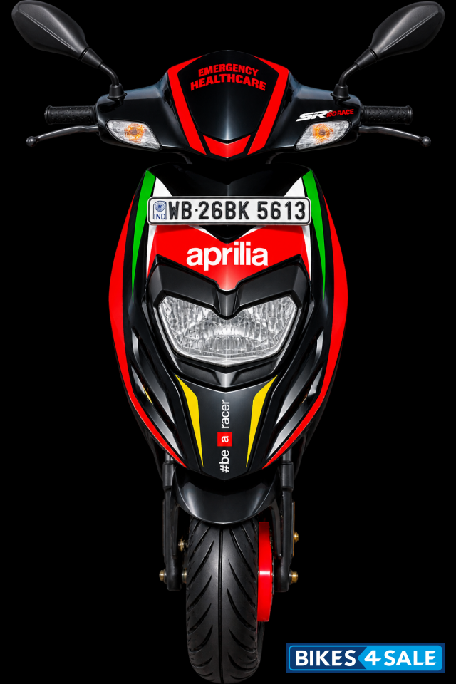 Red-black Aprilia SR 160 Race ABS