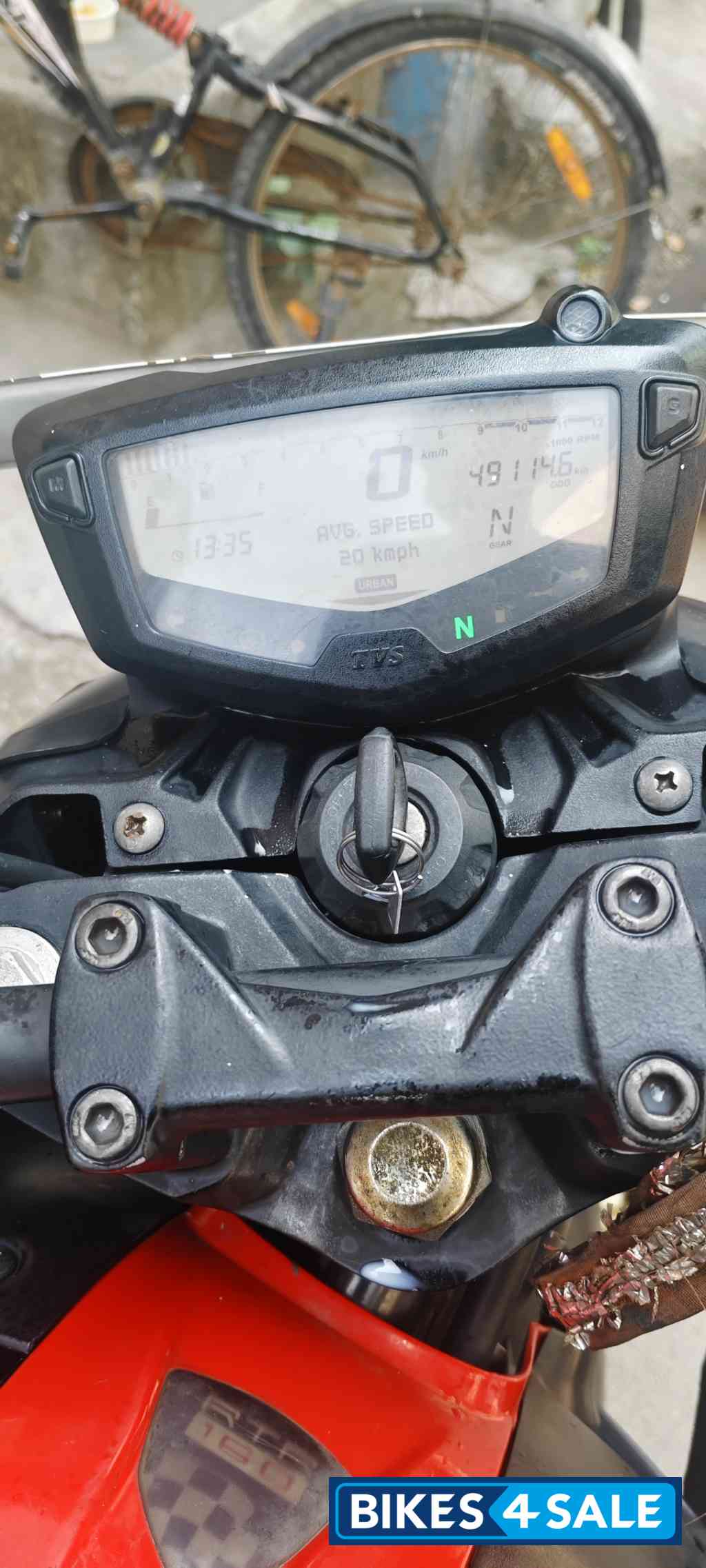 Matt Black TVS Apache RTR 160 4V Special Edition Matt Black TVS Apache RTR 160 4V Special Edition