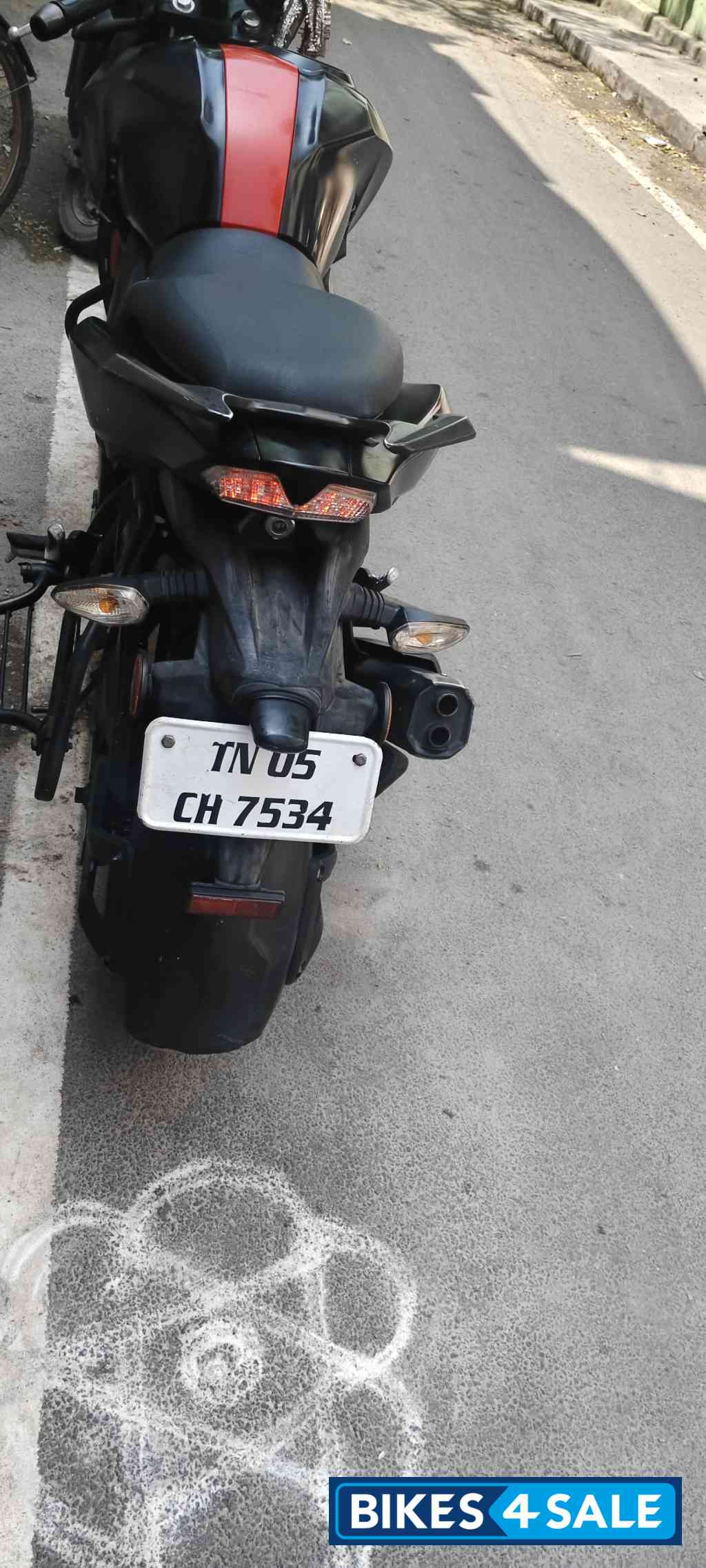 Matt Black TVS Apache RTR 160 4V Special Edition Matt Black TVS Apache RTR 160 4V Special Edition