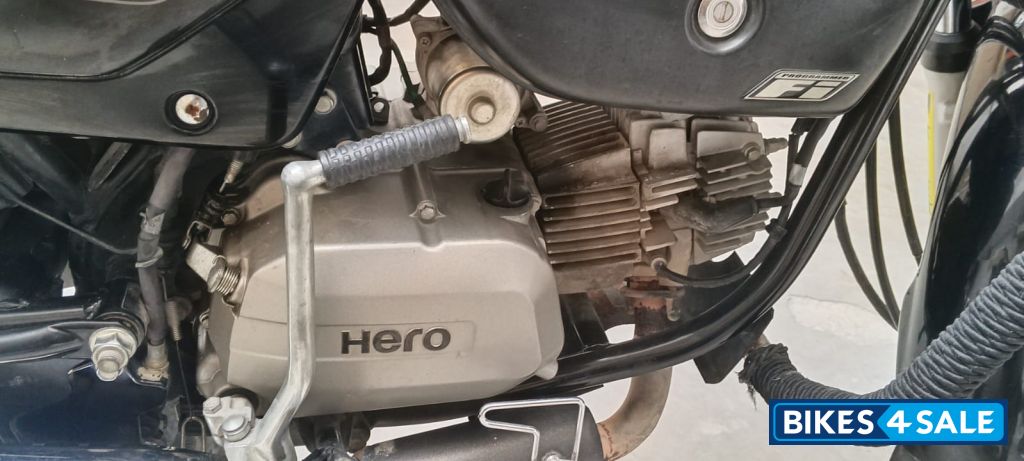 Black- Silver Str Hero Splendor Plus BS6