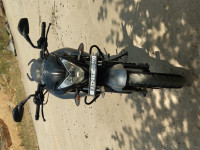 Black And Grey Bajaj Pulsar NS200