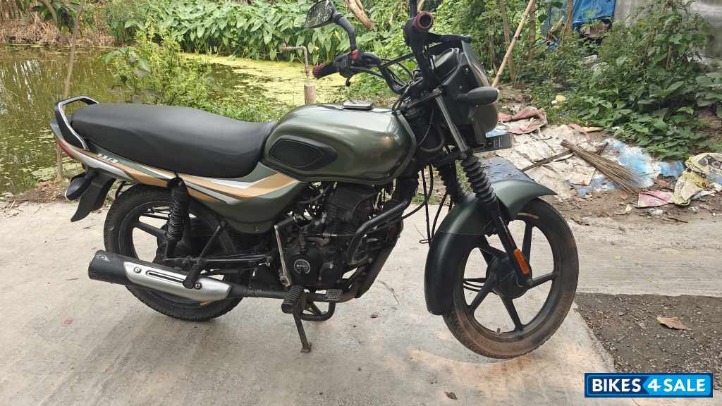 Matte Wild Green Bajaj CT 110 ES
