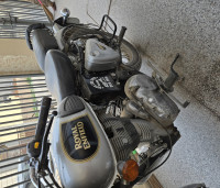Silver Royal Enfield Classic 350
