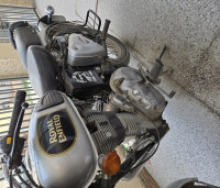 Silver Royal Enfield Classic 350