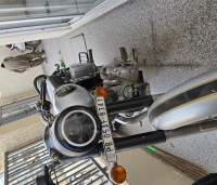 Silver Royal Enfield Classic 350