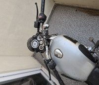 Silver Royal Enfield Classic 350