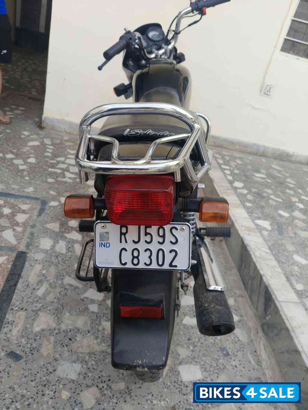 Black Grey Stripe Hero Splendor Plus Black Grey Stripe Hero Splendor Plus