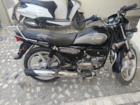 Black Grey Stripe Hero Splendor Plus