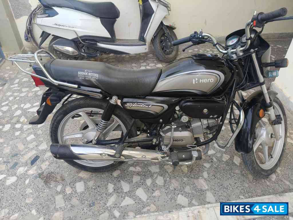 Black Grey Stripe Hero Splendor Plus Black Grey Stripe Hero Splendor Plus