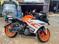 White & Orange KTM RC 125 2020