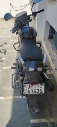 Black Bajaj Pulsar 125 Split Seat