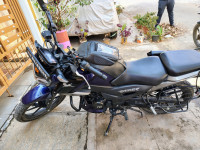 Blue TVS Raider 125