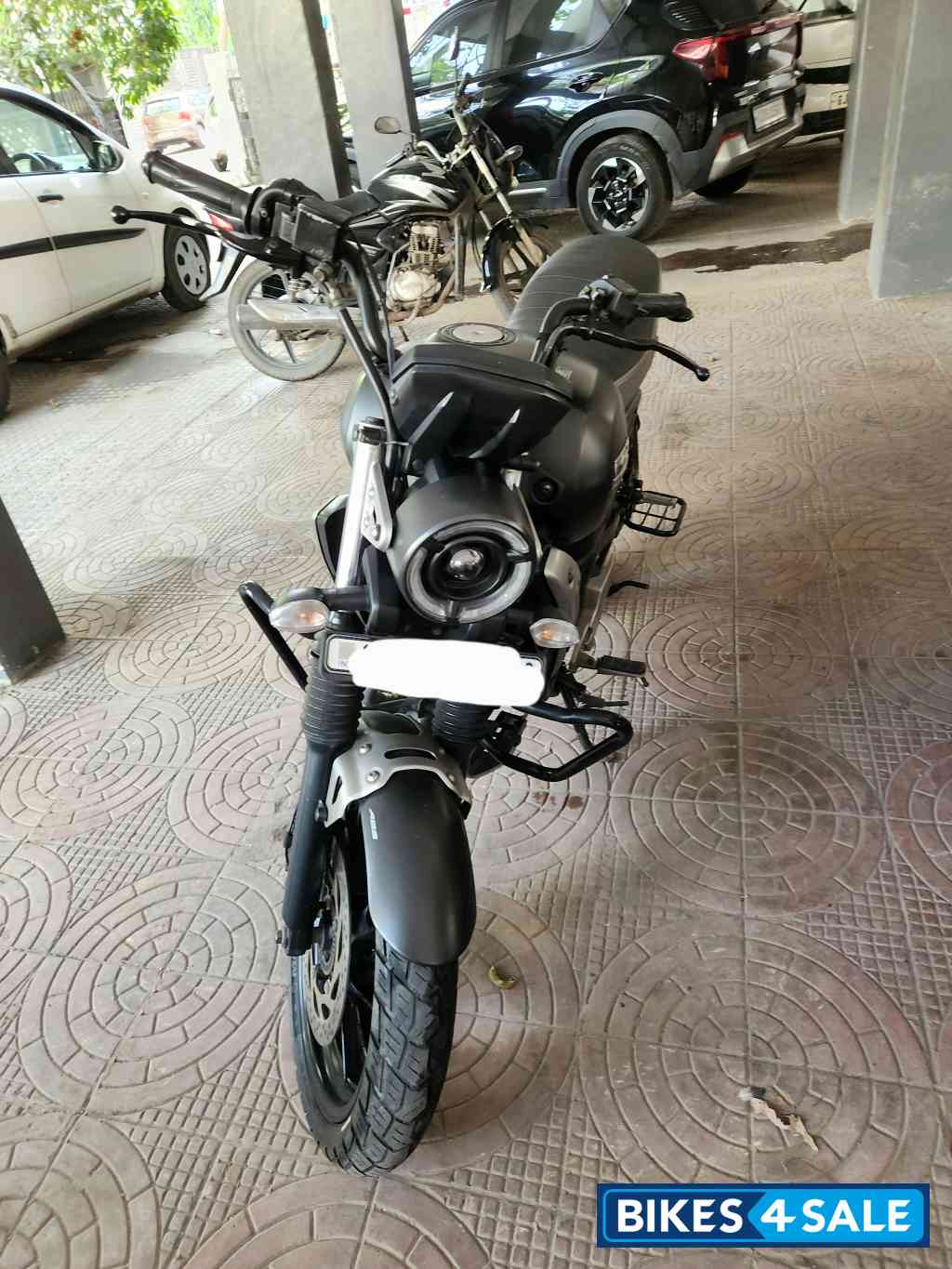 Matte Black Yamaha FZ-X