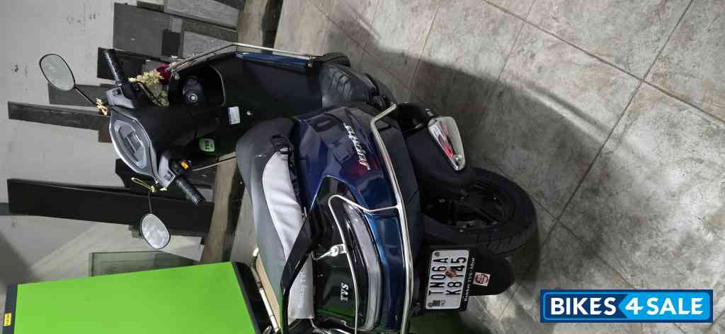 Star Light Blue TVS Jupiter SmartXonnect Drum 2024 Star Light Blue TVS Jupiter SmartXonnect Drum 2024