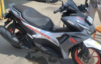 White Yamaha Aerox 155
