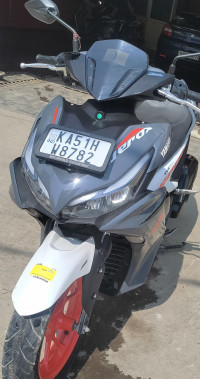 White Yamaha Aerox 155