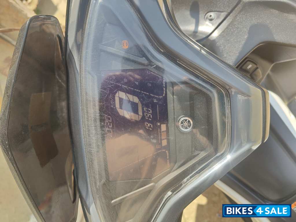 White Yamaha Aerox 155