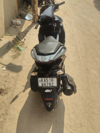 White Yamaha Aerox 155