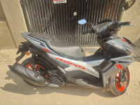 White Yamaha Aerox 155