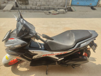 White Yamaha Aerox 155