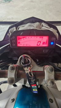 Grey Yamaha FZ-S FI V2