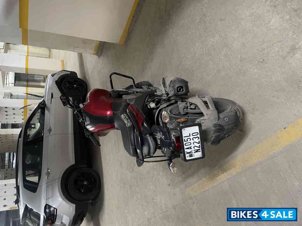 Matt Red Yamaha FZ-S FI V3 BS6