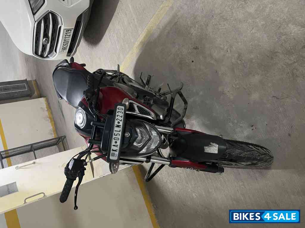 Matt Red Yamaha FZ-S FI V3 BS6