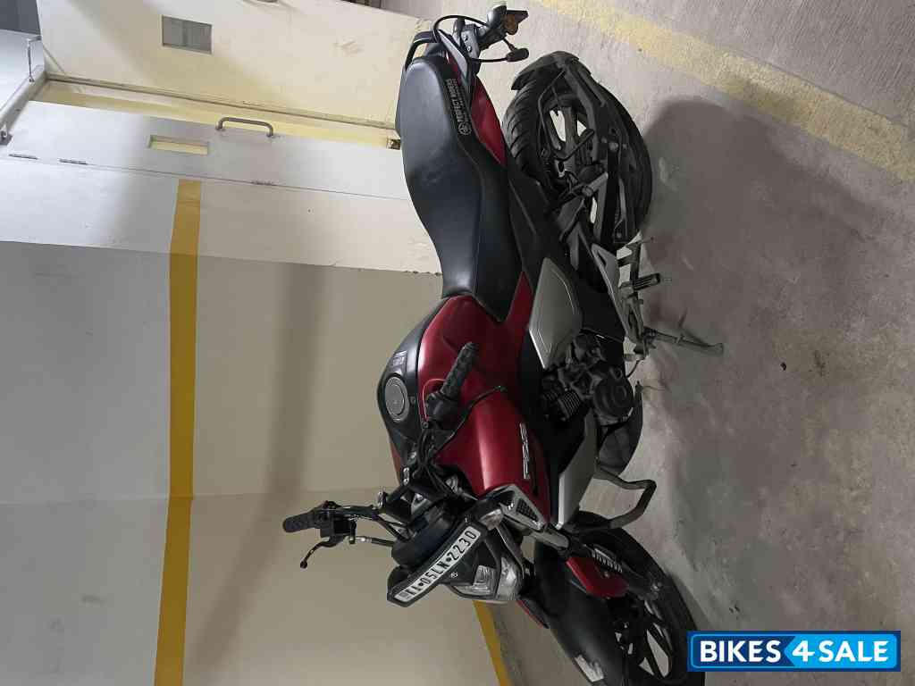 Matt Red Yamaha FZ-S FI V3 BS6