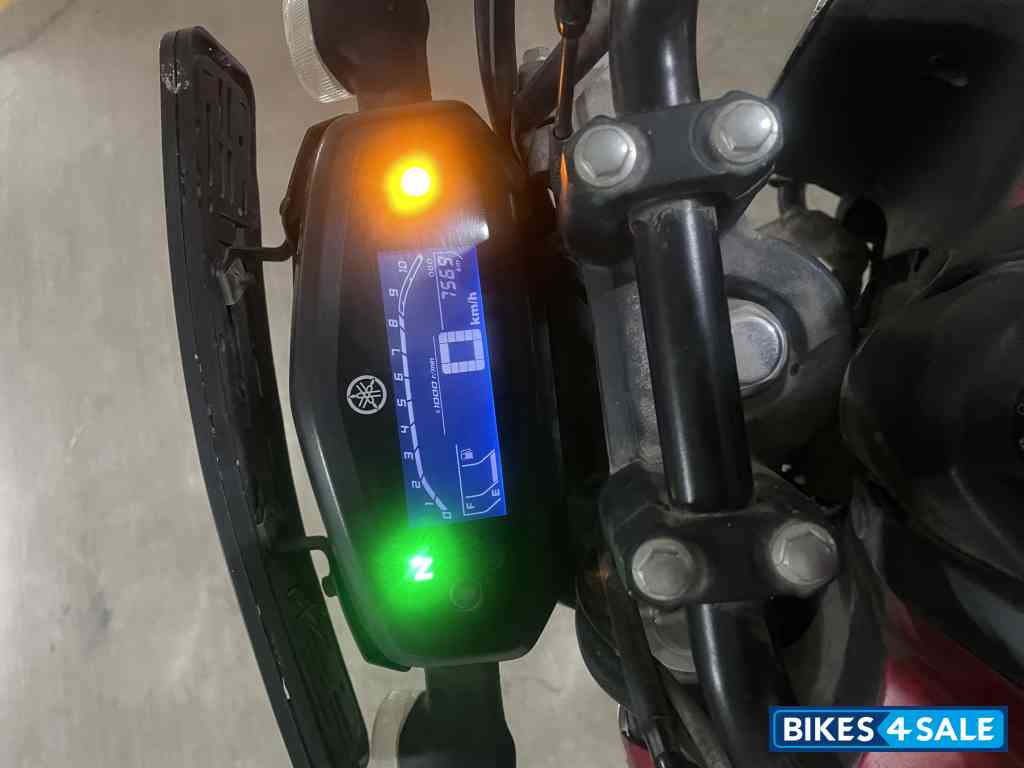 Matt Red Yamaha FZ-S FI V3 BS6