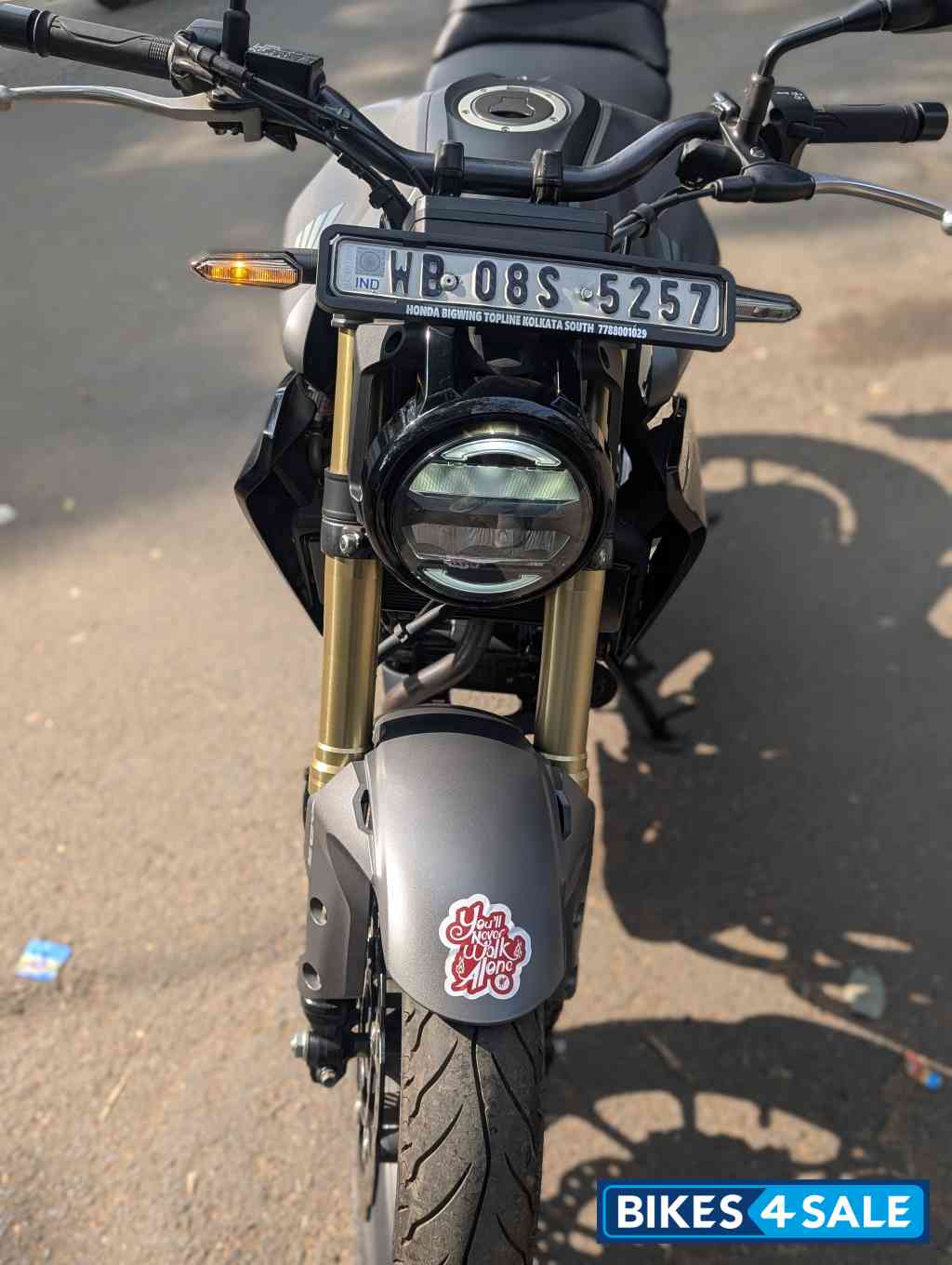Grey/black. Dual Colour. Honda CB300R