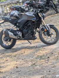 Grey/black. Dual Colour. Honda CB300R