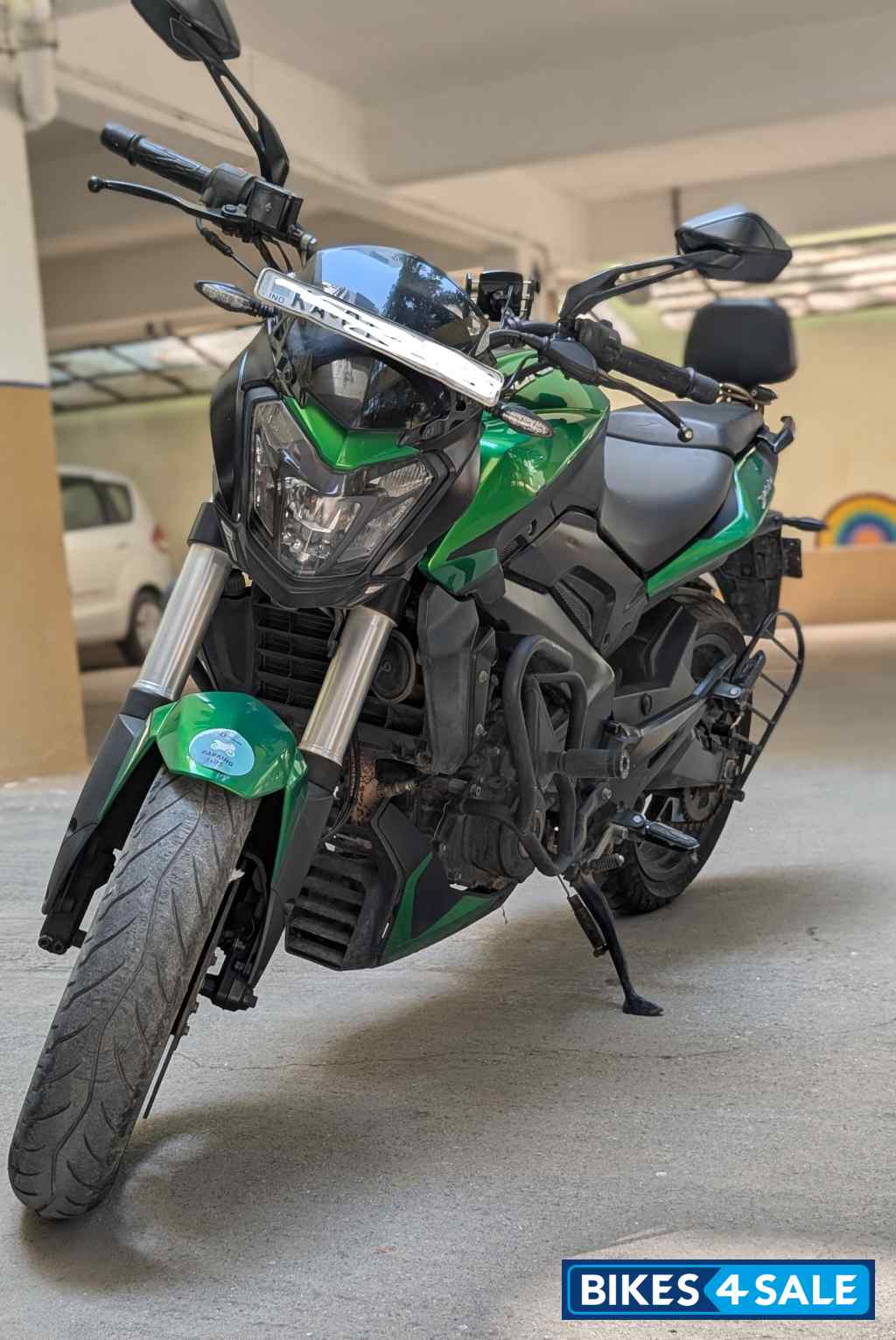 Green Bajaj Dominar 400