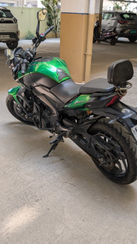 Green Bajaj Dominar 400