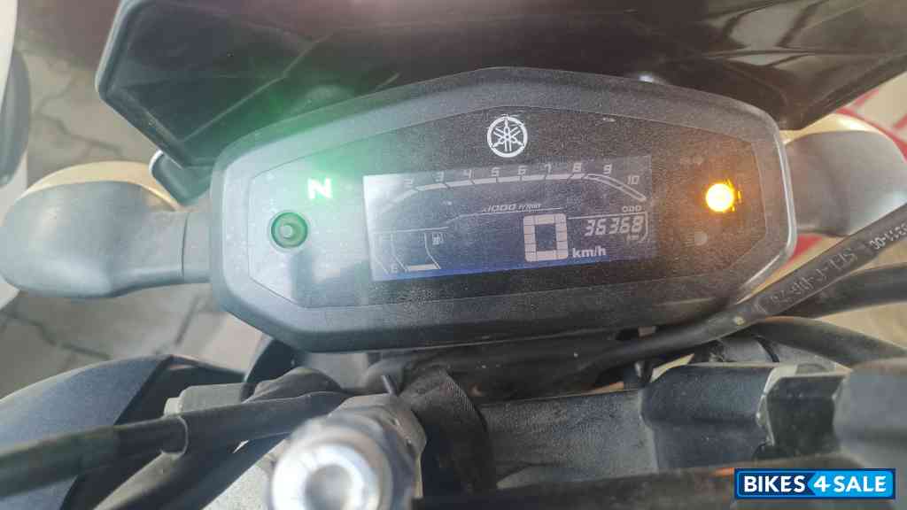 Blue Yamaha FZ-S FI V3