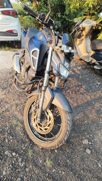 Blue Yamaha FZ-S FI V3
